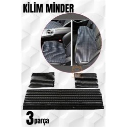 ModaCar  Ön ve Arka Otuma Yerine Kilim Minder Seti 