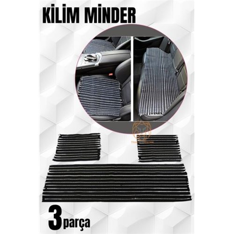 ModaCar Ön ve Arka Otuma Yerine Kilim Minder Seti ModaCar Ön ve Arka Otuma Yerine Kilim Minder Seti