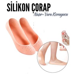 ModaCar Nasır Yara Koruyucu Silikon Koruyucu Çorap 