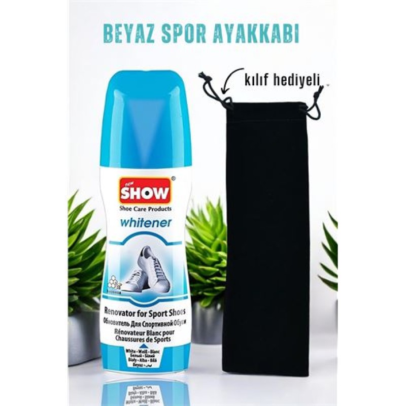 ModaCar 4 ADET Beyaz Spor Ayakkabı Boyası Show Kılıfında 719676