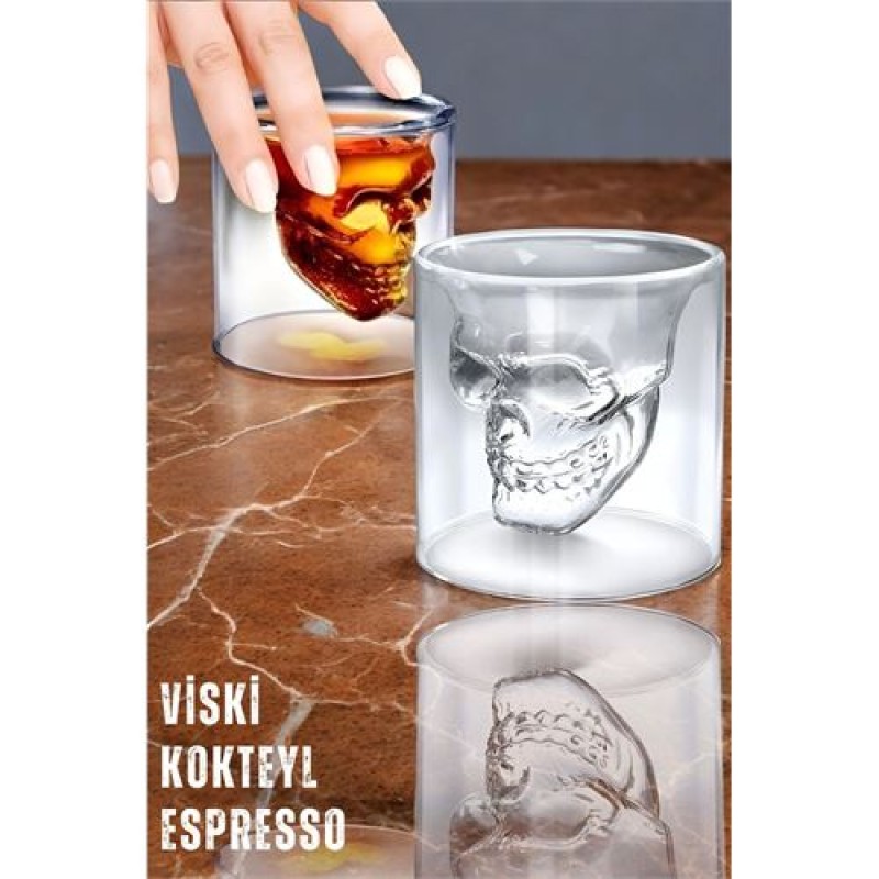 ModaCar Shot Bardağı Viski Kokteyl Espresso 
