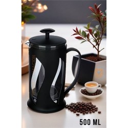 ModaCar French Press 500 Ml SİYAH 