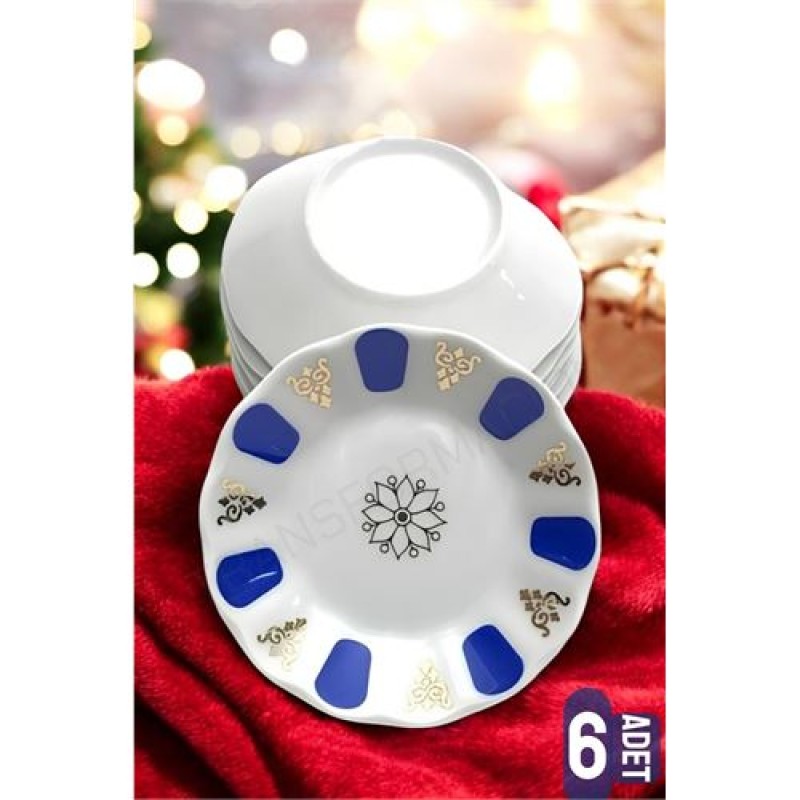 ModaCar Melamin Çay Tabağı 6 Adet Geleneksel Türk Çay Bardağı Altlığı ModaCar Melamin Çay Tabağı 6 Adet Geleneksel Türk Çay Bardağı Altlığı