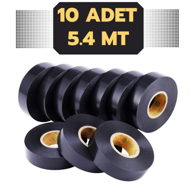 ModaCar Cinta 10 Adet Elektrik İzolasyon Bandı ModaCar Cinta 10 Adet Elektrik İzolasyon Bandı
