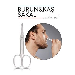 ModaCar Burun Makası Güvenli Uçlu Solingen Profesyonel 