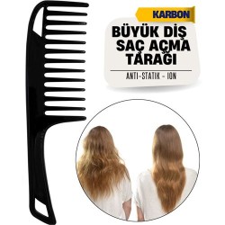 ModaCar Büyük Diş Geniş Saç Açma Tarağı 