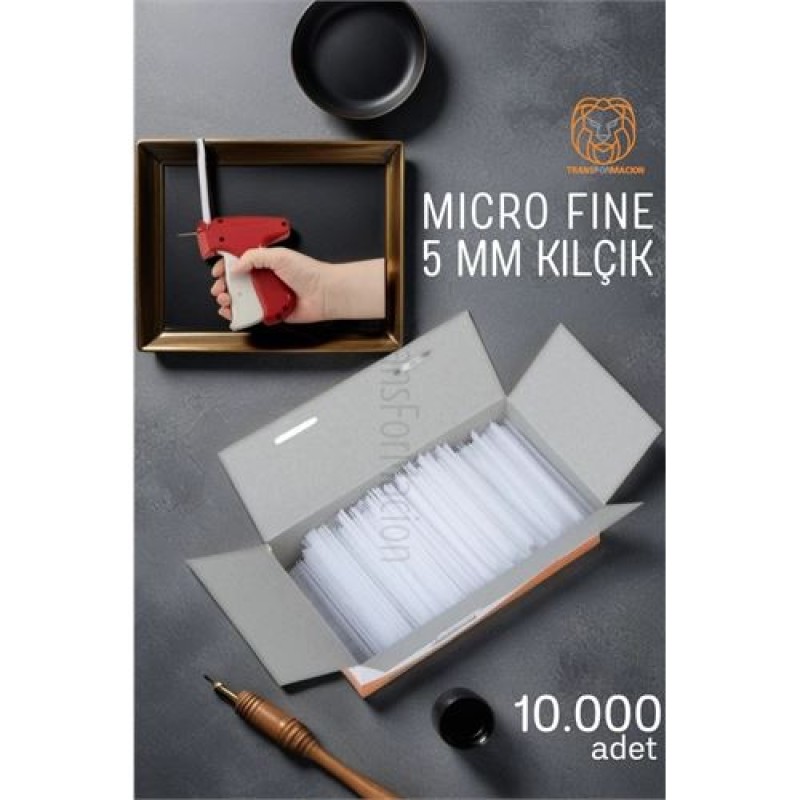 ModaCar 5MM Şeffaf Kılçık Tabanca Yedeği 10.000 adet ModaCar 5MM Şeffaf Kılçık Tabanca Yedeği 10.000 adet