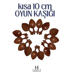 ModaCar Kısa Oyun Kaşığı 14 ADET 