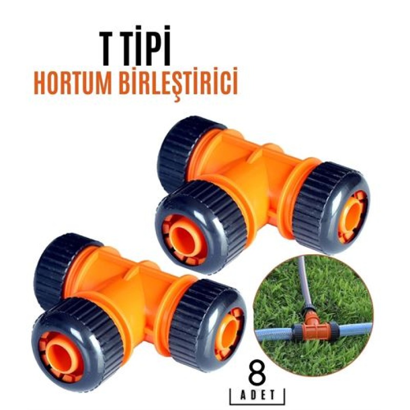 ModaCar 8 ADET T TİPİ Hortum Birleştirici Aparat  718857