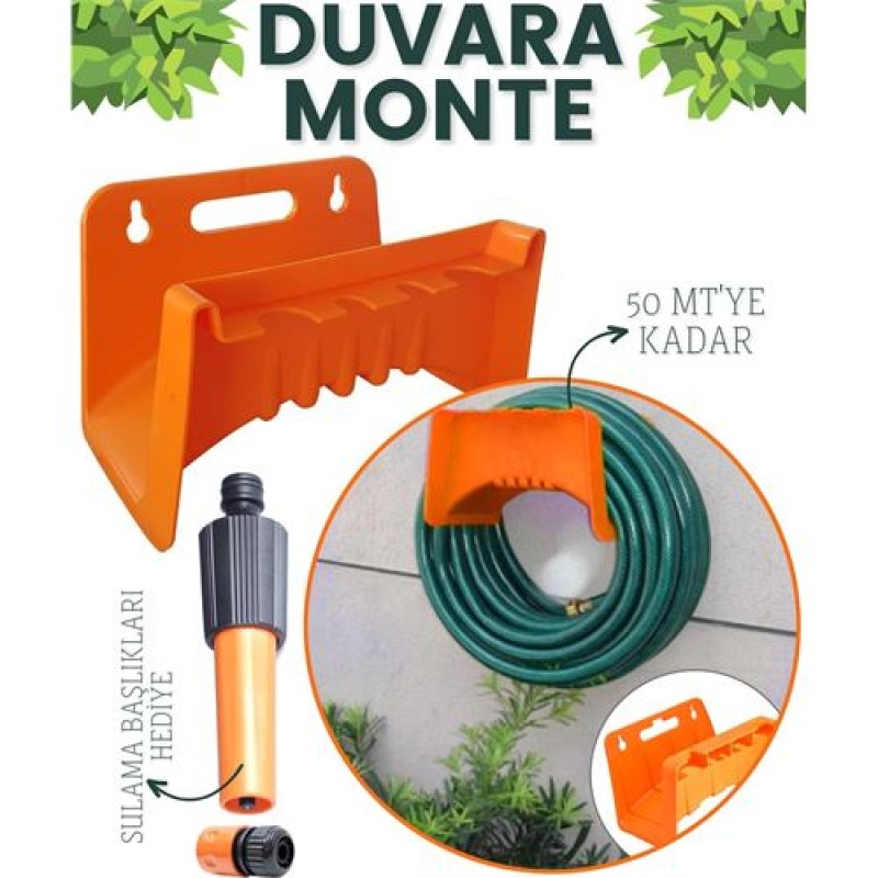 ModaCar 4 ADET Hortum Askı Toplama Aparatı Aparat Seti ModaCar 4 ADET Hortum Askı Toplama Aparatı Aparat Seti