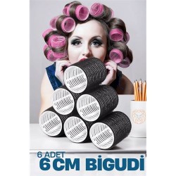 ModaCar 6 Cm Bigudi 6 li Paket 