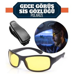 ModaCar Gece Sürüş ve Sis Gözlüğü + Gözlük Tutucu Hediyeli 