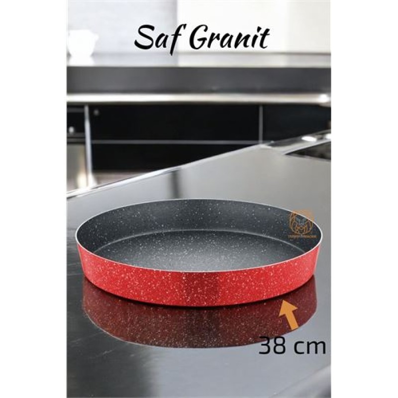ModaCar Granit Fırın Tepsisi 38 Cm Çap Börek Tepsisi ModaCar Granit Fırın Tepsisi 38 Cm Çap Börek Tepsisi