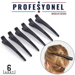 ModaCar Saç Klipsi Toka 6 Adet Absolute Design 