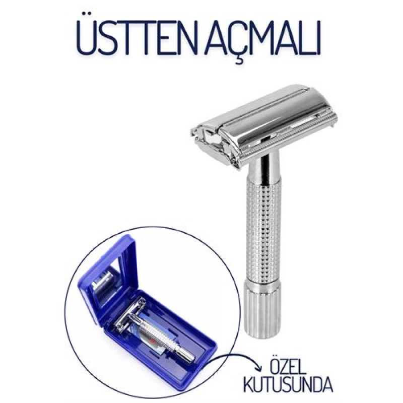 ModaCar 4 ADET Üstten Açmalı Klasik Tıraş Makinesi 718635 ModaCar 4 ADET Üstten Açmalı Klasik Tıraş Makinesi 718635