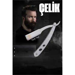 ModaCar Paslanmaz Çelik Ustura Türk Modeli  