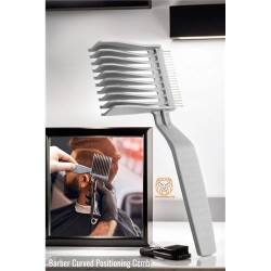 ModaCar Kuaför Berber Kavisli Kontur Kesim Yardmcı Tarak  