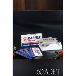 ModaCar Rapira 60 Adet Yaprak Tıraş Jileti 