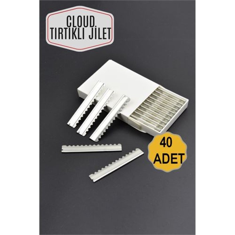 ModaCar 40 ADET Tırtıklı Cloud Jilet  717005