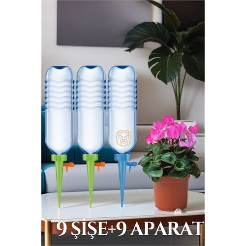 ModaCar Çiçek Damlama Sulama Şişe Aparat 18 li set Seti 