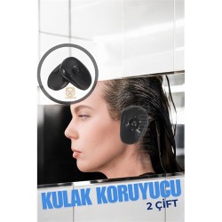 ModaCar Kulak Koruyucu Saç Boyası Şampuan Kesim İçin 2 TAKIM 