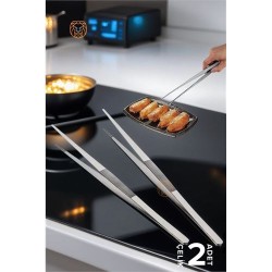 ModaCar Çelik Cımbız Maşa A.Milano Design 2 ADET  