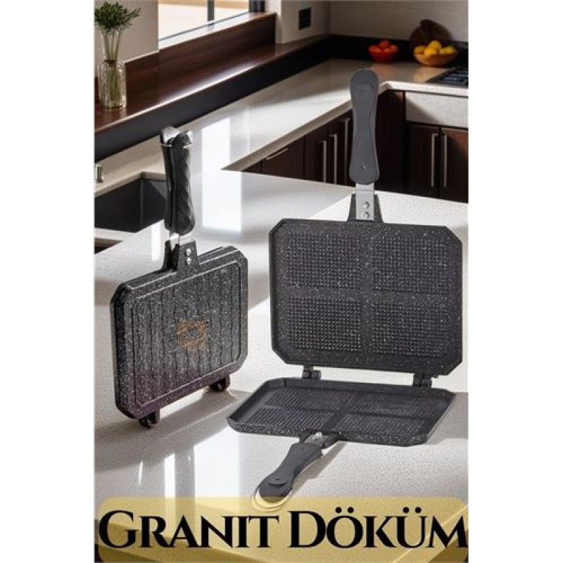 ModaCar Granit Döküm Tost Makinesi ModaCar Granit Döküm Tost Makinesi