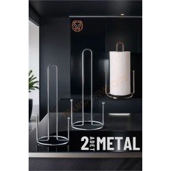 ModaCar Kağıt Havlu Tutucu Metal 2 ADET 