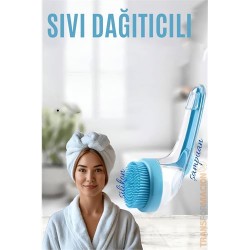 ModaCar Şampuan Hazneli Silikon Saç Yıkama Peeling ve Masaj Fırçası 
