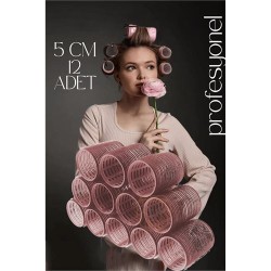 ModaCar 5 Cm Bigudi Saç Bigudisi Profesyonel 12 ADET 