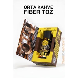 TransForMacion Saç Dolgunlaştırıcı Fiber Topik Toz ORTA TON KAHVERENGİ 