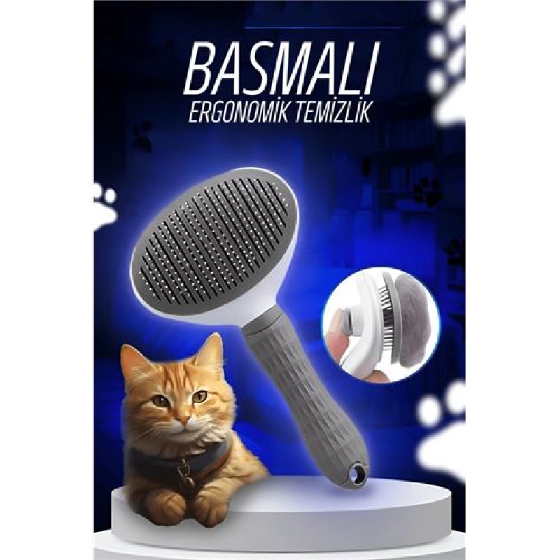 ModaCar Cuervo Otomatik Temizlenen Kedi Köpek Tarağı ModaCar Cuervo Otomatik Temizlenen Kedi Köpek Tarağı