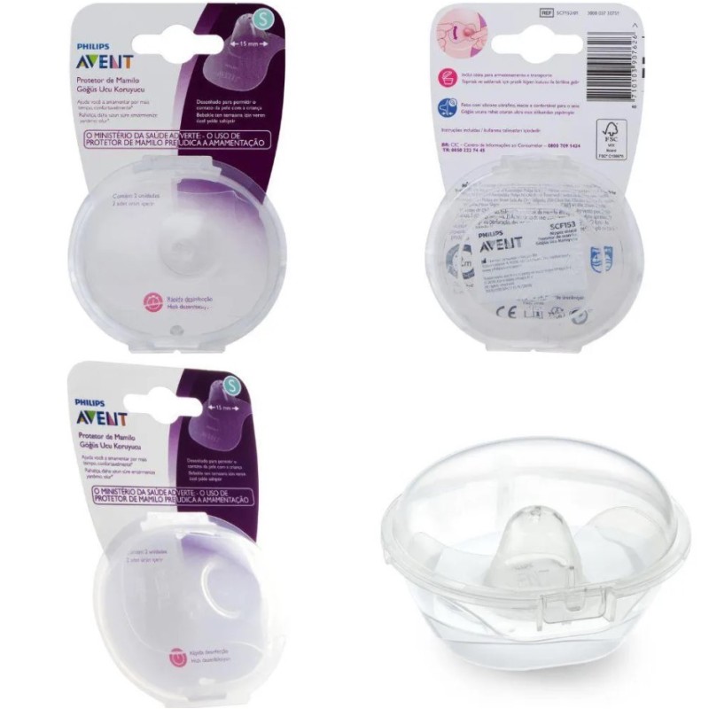 Avent Kelebek Göğüs Ucu Koruyucu Small - İkili Avent Kelebek Göğüs Ucu Koruyucu Small - İkili