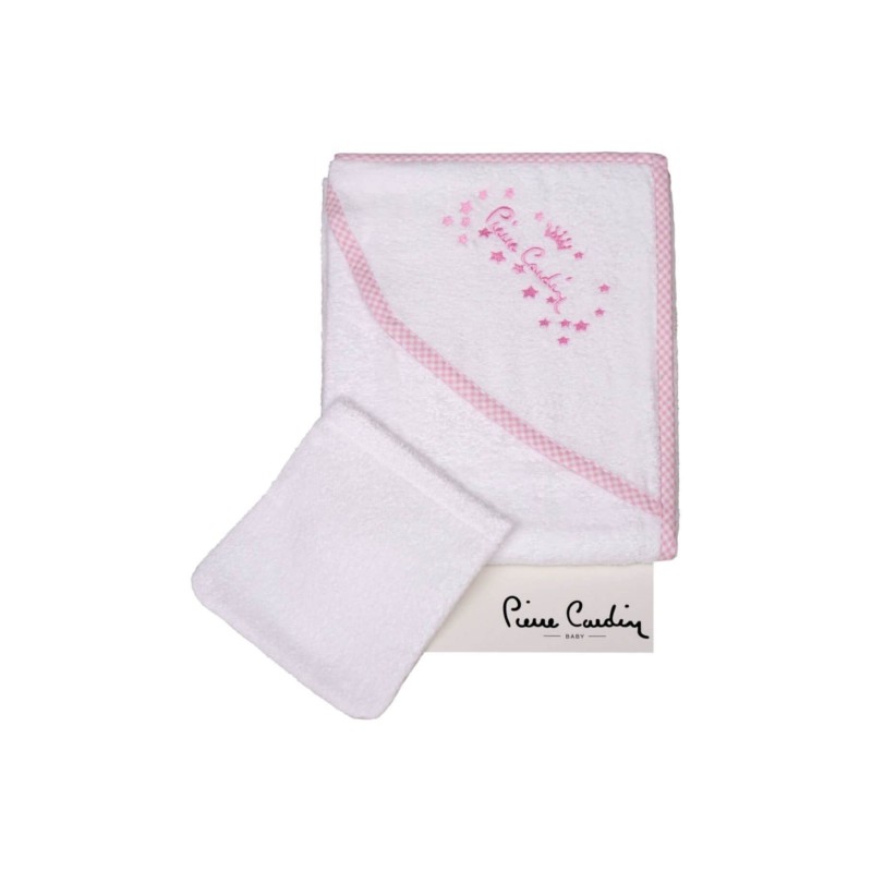 Pierre Cardin Kundak Banyo Havlusu - Pembe Pierre Cardin Kundak Banyo Havlusu - Pembe