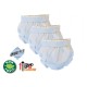 Sema Baby Lüks Alıştırma Külodu 3 lü Paket 16-22 Kg - Beyaz Sema Baby Lüks Alıştırma Külodu 3 lü Paket 16-22 Kg - Beyaz