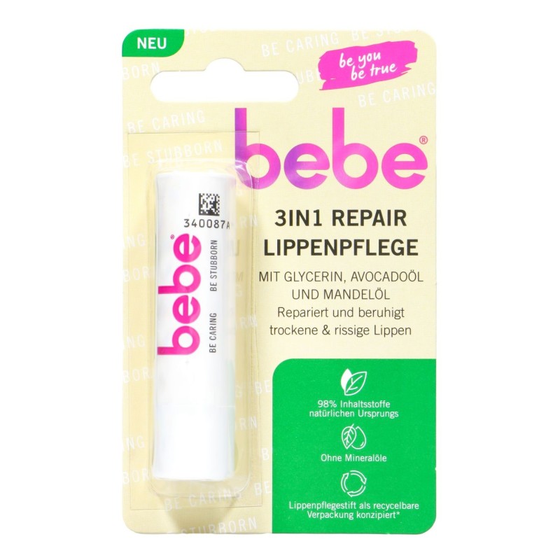 Bebe Zartpflege 3 in 1 Onarıcı Dudak Bakım Kremi Bebe Zartpflege 3 in 1 Onarıcı Dudak Bakım Kremi