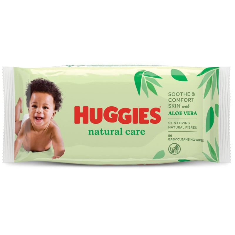 Huggies Natural Care Yenidoğan Islak Bebek Havlusu 10x56 Yaprak Huggies Natural Care Yenidoğan Islak Bebek Havlusu 10x56 Yaprak