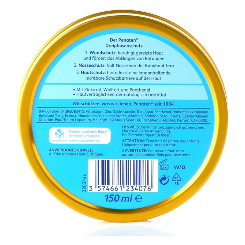 Penaten Baby Pişik Kremi 150 ml Penaten Baby Pişik Kremi 150 ml