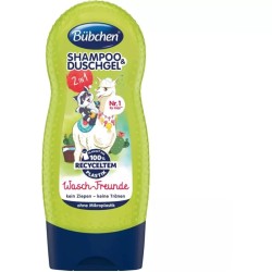 Bübchen Çocuk Şampuan&Duş Jeli 2 in 1 Wasch Friend 230 ml