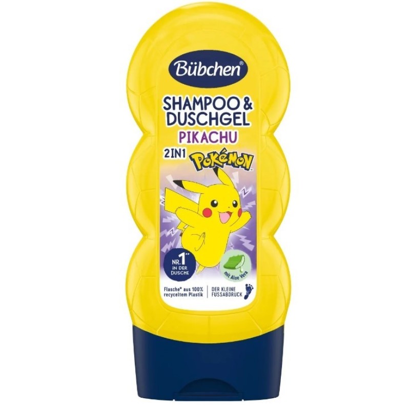 Bübchen Çocuk Şampuan&Duş Jeli 2 in 1 Pokemon Pikachu 230 ml Bübchen Çocuk Şampuan&Duş Jeli 2 in 1 Pokemon Pikachu 230 ml