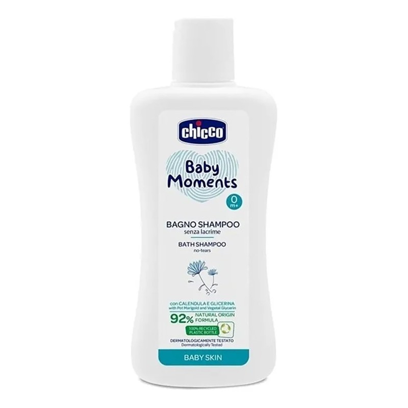 Chicco Baby Moments Doğal Saç ve Vücut Şampuan 200 ml