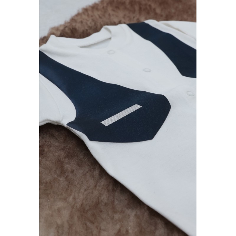 Sema Baby Pamuklu Bebek Tulum Seti 0-3 Ay - Smokin Sema Baby Pamuklu Bebek Tulum Seti 0-3 Ay - Smokin