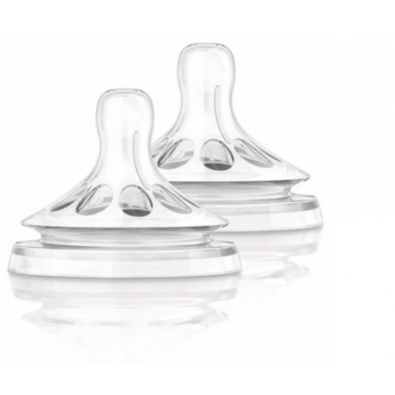 Avent Natural Biberon Emziği 6m+ 2'li 8710103874034 Avent Natural Biberon Emziği 6m+ 2li 8710103874034