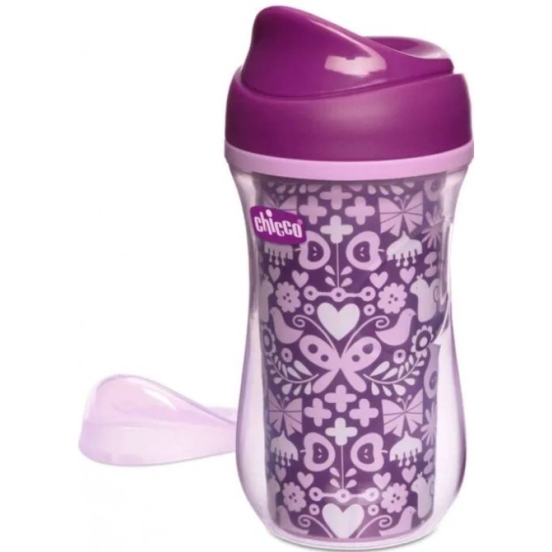 Chicco Isı Yalıtımlı Active Bardak 14 Ay+ 266 ml - Purple Chicco Isı Yalıtımlı Active Bardak 14 Ay+ 266 ml - Purple