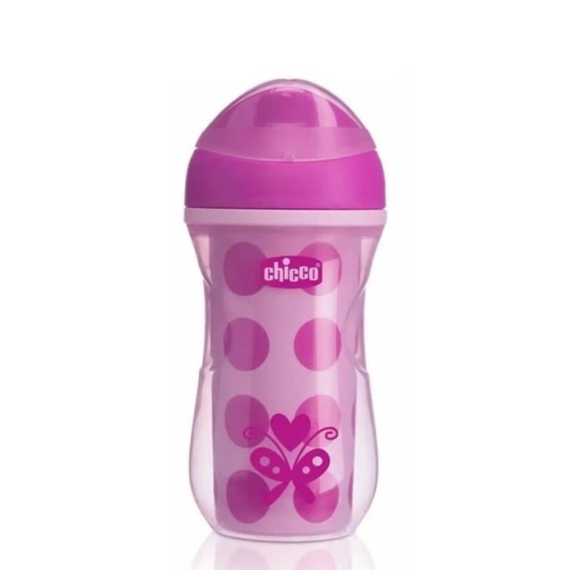 Chicco Isı Yalıtımlı Active Bardak 14 Ay+ 266 ml - Pink Chicco Isı Yalıtımlı Active Bardak 14 Ay+ 266 ml - Pink