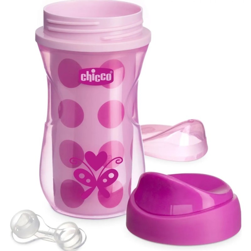 Chicco Isı Yalıtımlı Active Bardak 14 Ay+ 266 ml - Pink Chicco Isı Yalıtımlı Active Bardak 14 Ay+ 266 ml - Pink