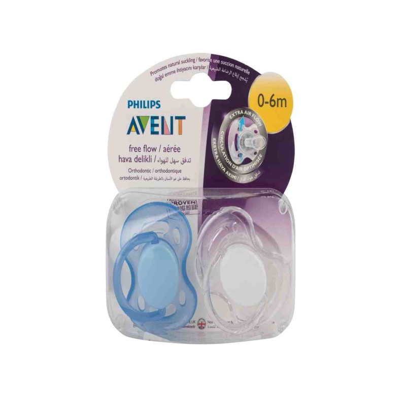 Avent Free Flow İkili Yalancı Emzik 0-6 Ay Avent Free Flow İkili Yalancı Emzik 0-6 Ay