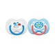 Avent 0% BPA Yalanci Emzik 0-6 ay Desenli 2'li Avent 0% BPA Yalanci Emzik 0-6 ay Desenli 2li
