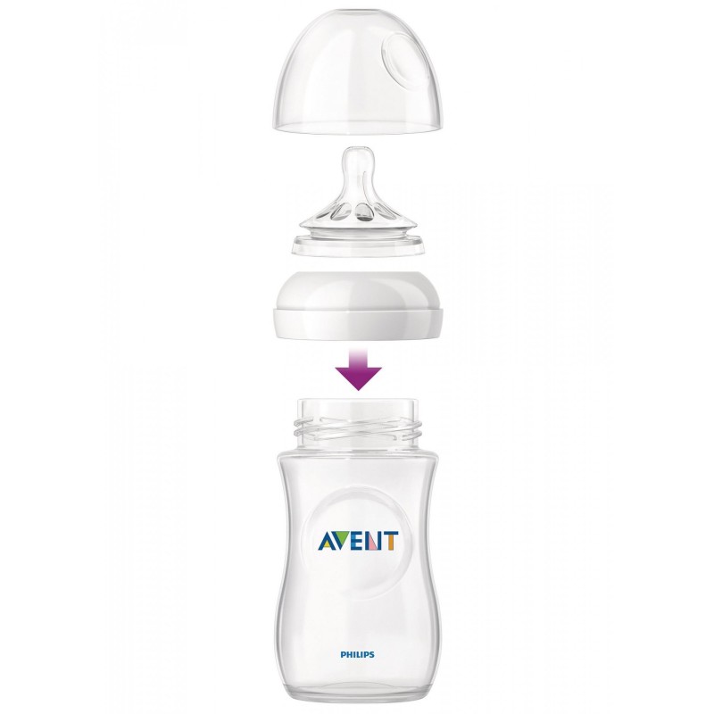Avent Natural PP Biberon 260 ml 8710103875901 Avent Natural PP Biberon 260 ml 8710103875901