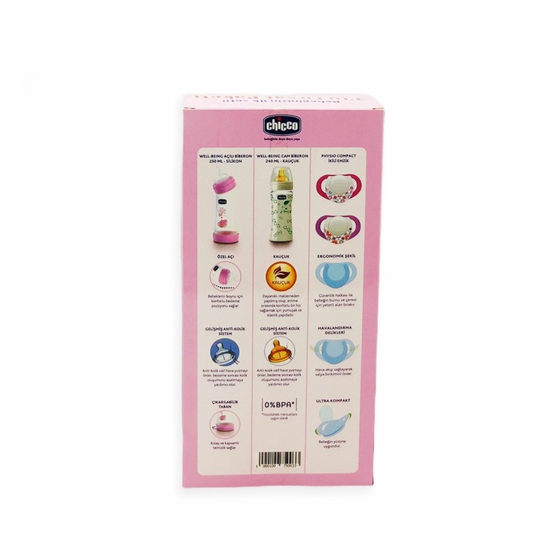Chicco Bebeğinizin İlk Seti 3'lü Fırsat Paketi - Pembe Chicco Bebeğinizin İlk Seti 3lü Fırsat Paketi - Pembe